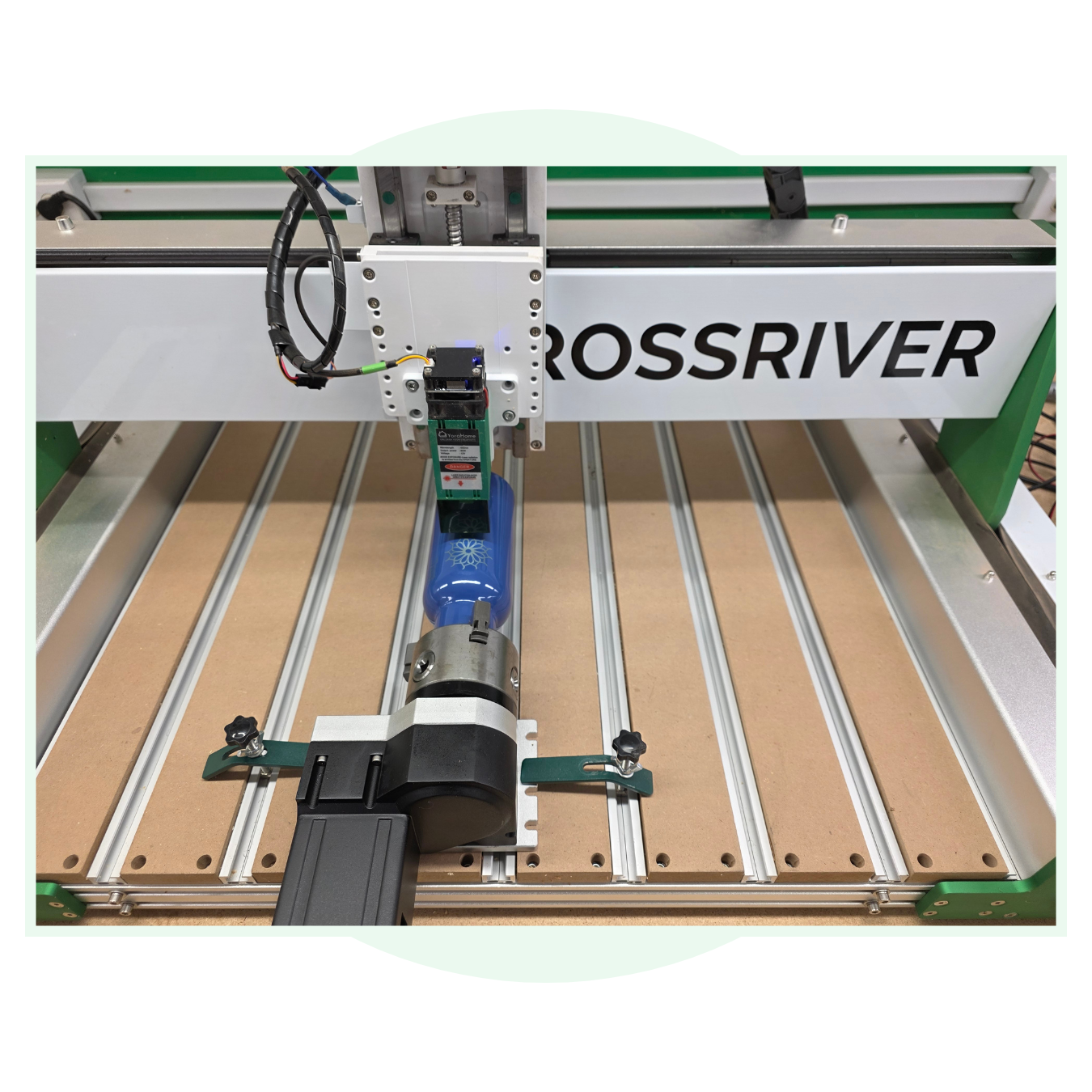 YoraHome 4th Axis Rotary Module For Carving Cylindrical Objects YoraHome 4th Axis Rotary Module For Carving Cylindrical Objects