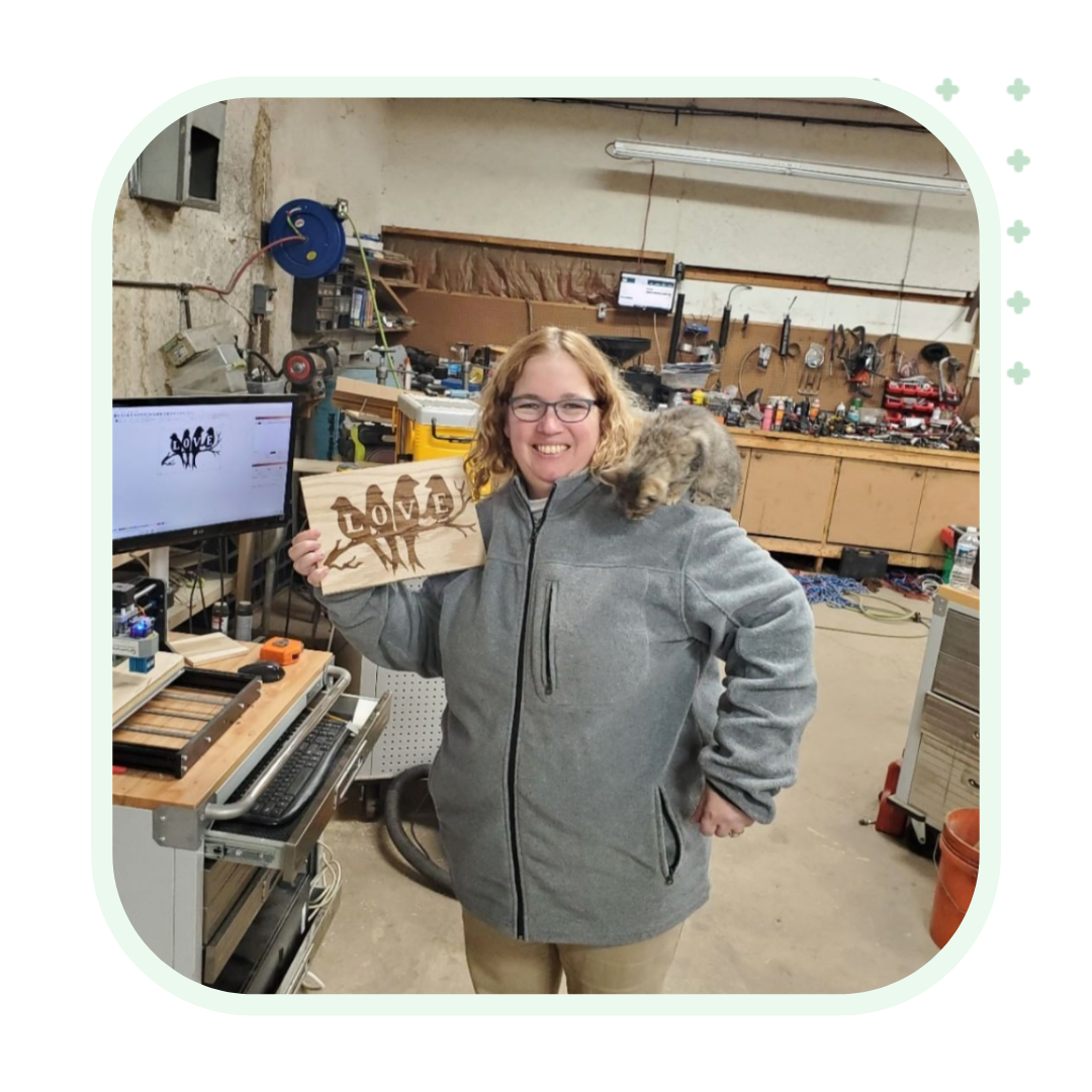 Learn Laser Engraving And Cutting With Angie (1-on-1 Training)