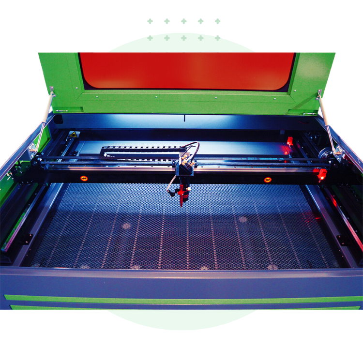 80W CO2 Laser Engraving & Cutting Machine with 20 x 28 Working Area