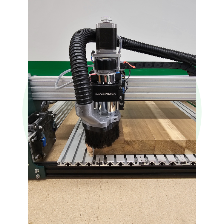 YoraHome SilverBack 2-in-1 CNC Dust Shoe YoraHome SilverBack 2-in-1 CNC Dust Shoe