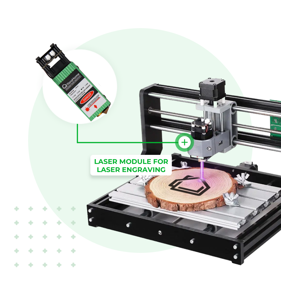 YoraHome Best DIY CNC Router With Laser