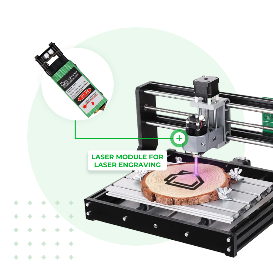 YoraHome® CNC Router 3018-Pro
