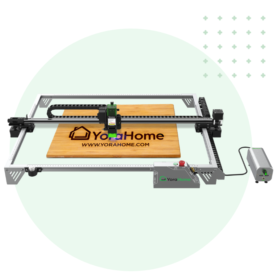 YoraHome CNC Laser Engraving Machine 6550-Pro (All-In-One System)