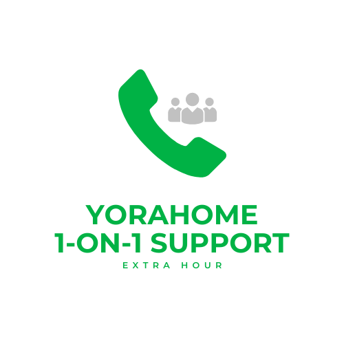 YoraHome Extra Hour 1-on-1 Customer Support